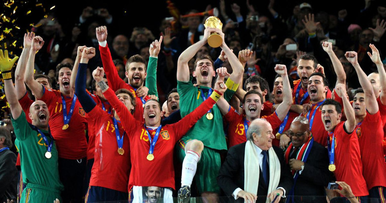 Inggris dan Spanyol - 1 Gelar