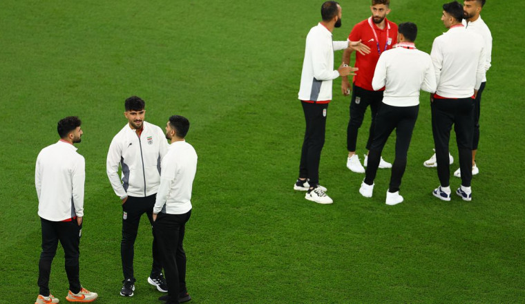 Soccer Iran v United States teams