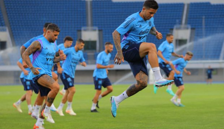 Timnas Argentina Dapat Pengawalan Super Ketat Saat Jalani Latihan Tertutup di SUGBK