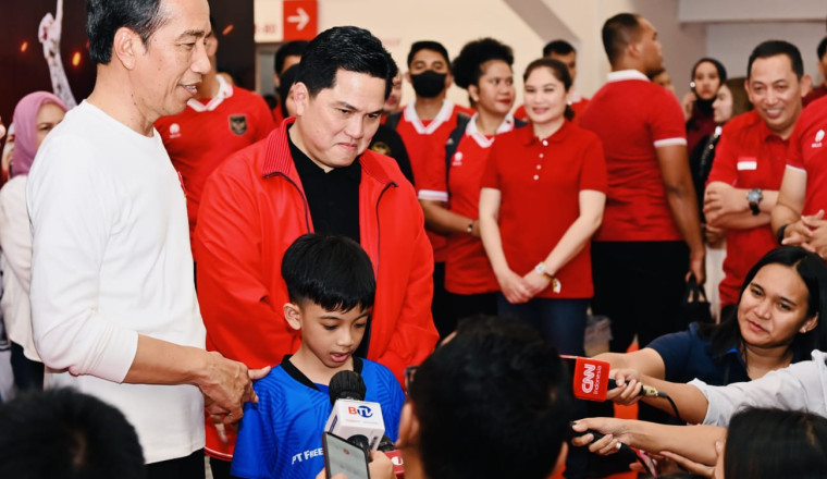 Jokowi setelah Timnas Indonesia hanya Kalah 0-2 dari Argentina: Luar Biasa