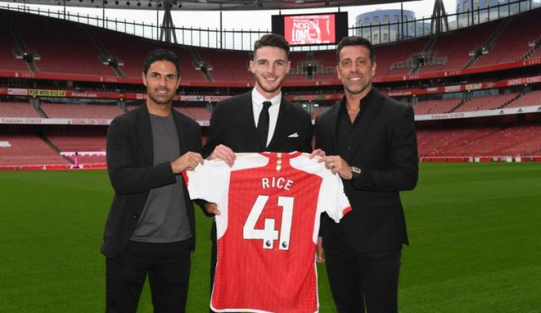 Declan Rice Ingin Bawa Arsenal Juara Liga Champions