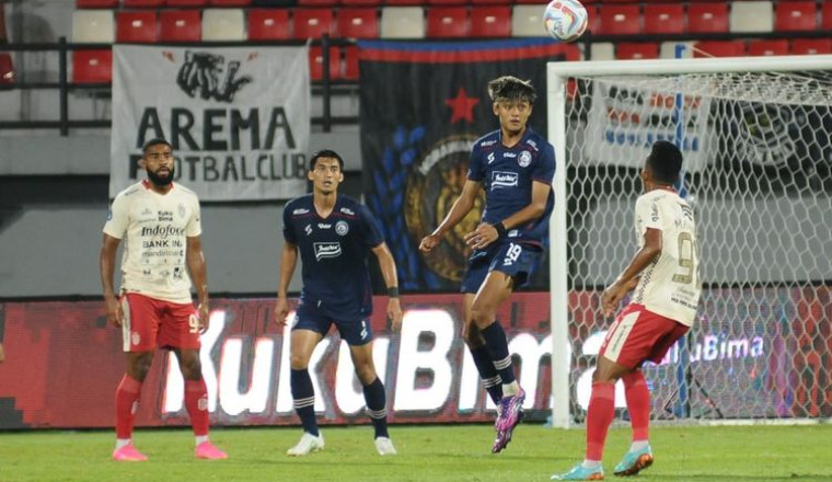 Hasil Arema FC vs Bali United: Skor 1-3