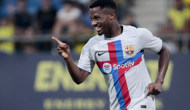 Ansu Fati, Man Of The Match AC Milan vs Barcelona!