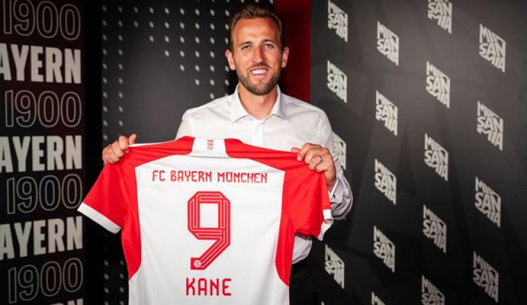 Fix! Harry Kane Resmi Berseragam Bayern Munchen