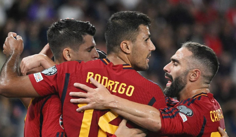 Morata Hat-trick, Spanyol Pesta Gol 7-1