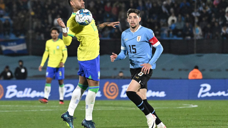 Hasil Kualifikasi Piala Dunia 2026, Uruguay vs Brasil: Skor 2-0