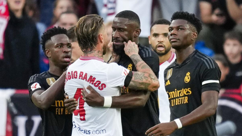 Laga 'Reuni' Sergio Ramos Berakhir Imbang, Sevilla vs Real Madrid : 1-1