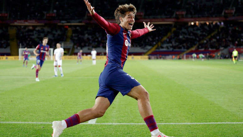 Debut Sempurna Marc Guiu! Cetak Gol Semata Wayang Barcelona vs Bilbao
