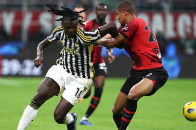 Hasil Liga Italia, AC Milan vs Juventus: Skor 0-1