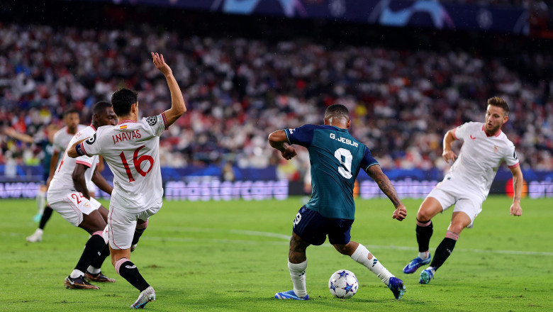 Hasil Liga Champions Eropa: Arsenal Puncaki Klasemen Grup Setelah Tumbangkan Sevilla