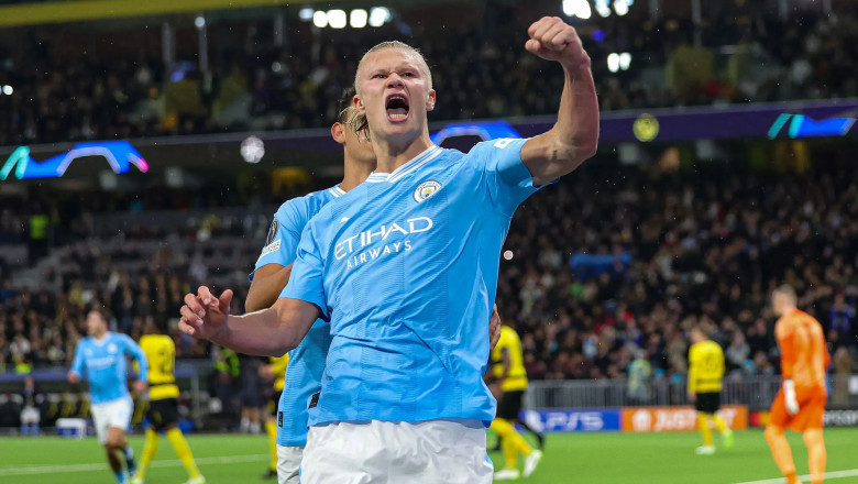 Erling Haaland! Man of the Match Young Boys vs Manchester City