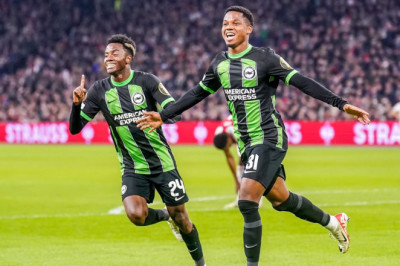 Hasil Liga Europa, Ajax Amsterdam vs Brighton: Skor 0-2