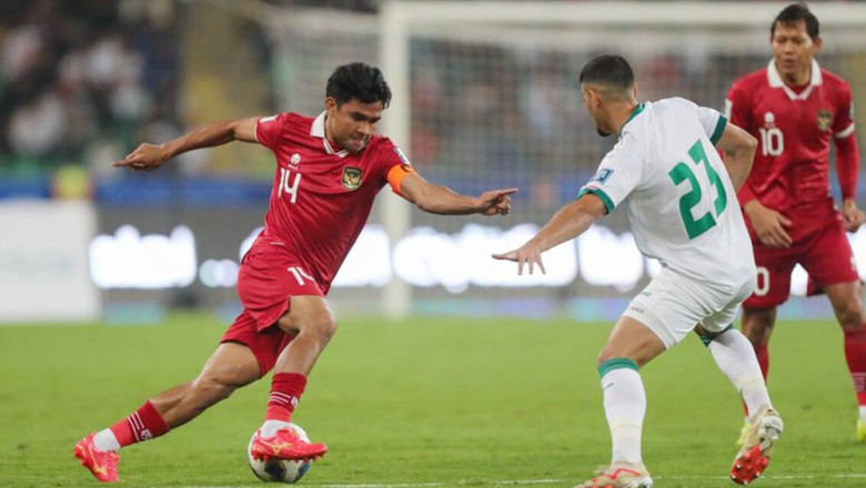 Hasil Kualifikasi Piala Dunia 2026, Irak vs Indonesia : Skor 5-1