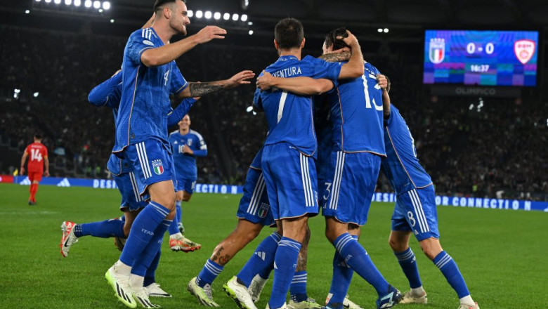 Tampil Impresif, Italia Gasak Makedonia Utara 5-2