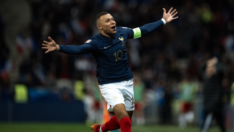 Kylian Mbappe! Man of The Match Prancis vs Gibraltar