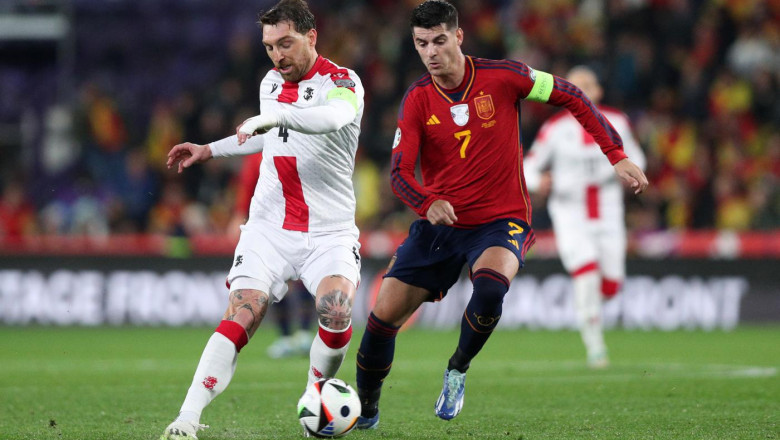 Hasil Kualifikasi EURO 2024, Spanyol vs Georgia: Skor 3-1