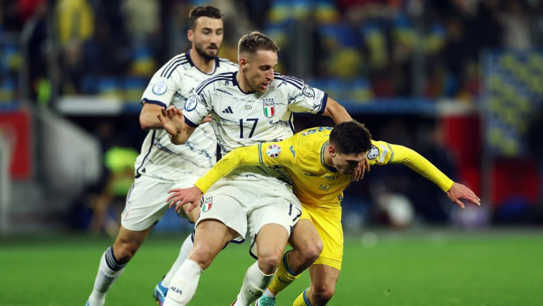 Hasil Kualifikasi EURO 2024, Ukraina vs Italia: Skor 0-0