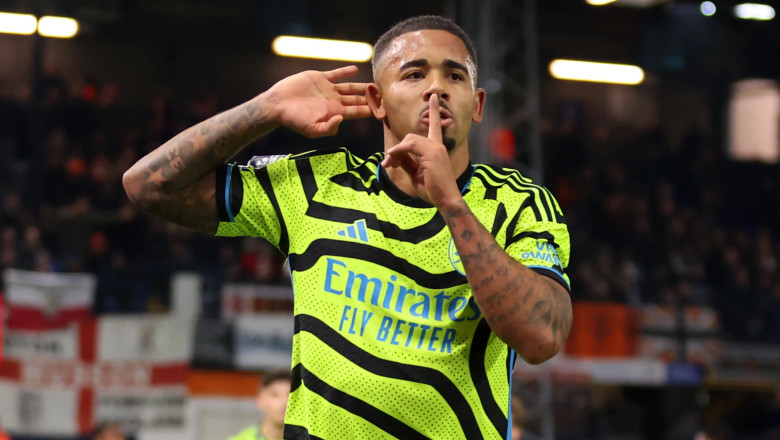 Gabriel Jesus! Man of the Match Luton Town vs Arsenal