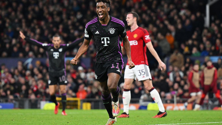 Kingsley Coman! Man of the Match Manchester United vs Bayern Munchen
