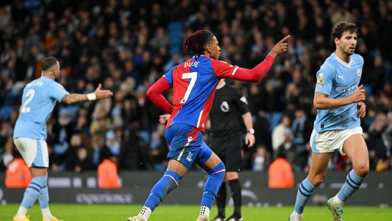Sempat Unggul 2 Gol, Manchester City Dipaksa Bermain Imbang Oleh Crystal Palace
