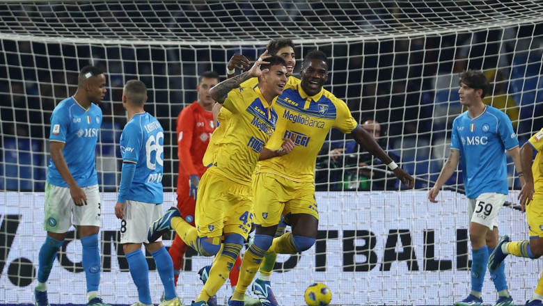 Tampil Dibawah Performa, Napoli Dihajar Frosinone 4 Gol Tanpa Balas