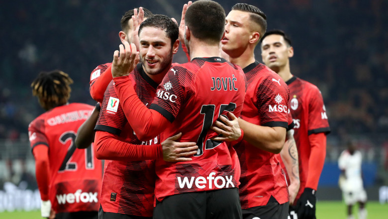 Gasak Cagliari 4-1, AC Milan Genggam Tiket 8 Besar Coppa Italia