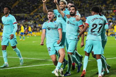 Gol Telat Gundogan Bantu Barcelona Raih 3 Poin Krusial