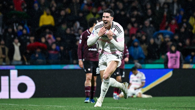 Gol Telat Dusan Vlahovic Bantu Juventus Raih 3 Poin atas Salernitana