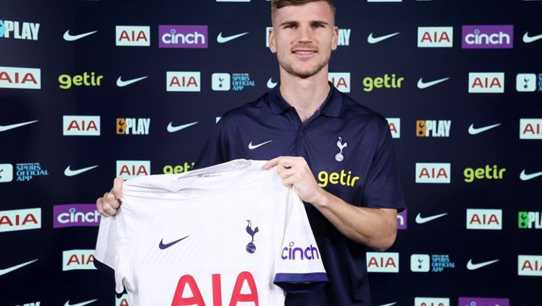 Fix! Timo Werner Berseragam Tottenham Hotspur