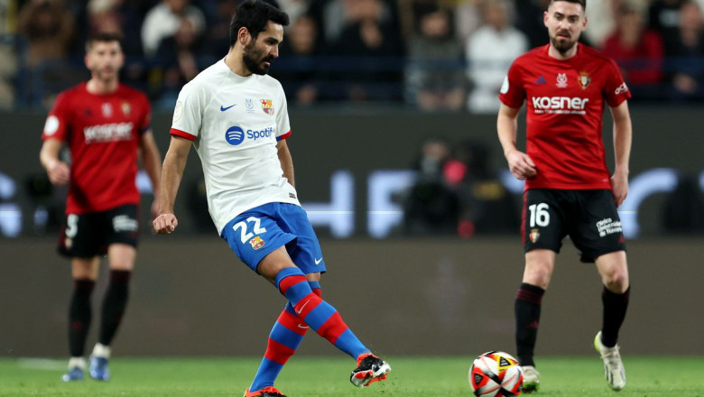 Ilkay Gundogan! Man of the Match Barcelona vs Osasuna