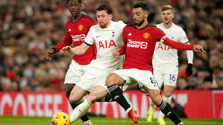 Laga 'Big Match' Manchester United vs Tottenham Berakhir Imbang 2-2
