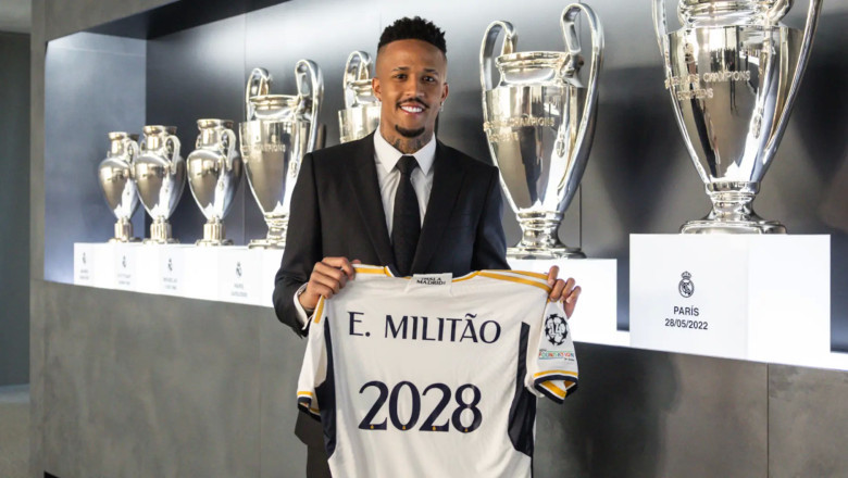Fix! Eder Militao Bertahan Bersama Real Madrid Hingga 2028