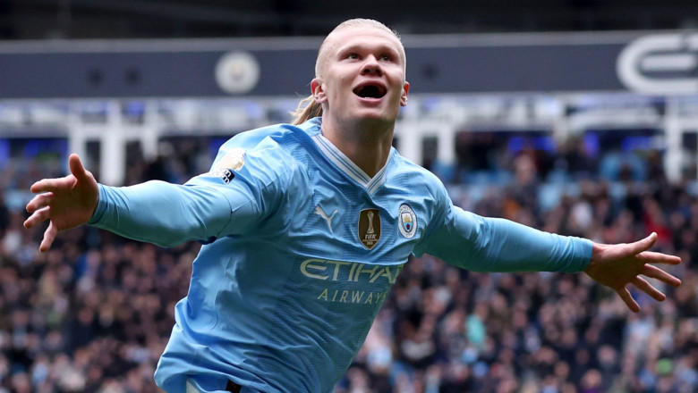 Brace Haaland Bawa Manchester City Amankan Tiga Poin Krusial