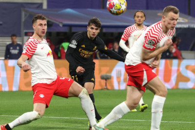 Gol Tunggal Brahim Diaz Bawa Real Madrid Curi Kemenangan atas Leipzig