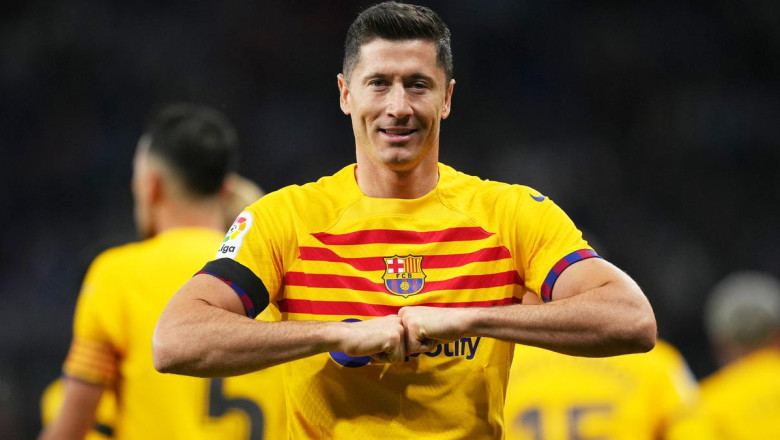 Brace Lewandowski Bawa Barcelona Tumbangkan Celta Vigo
