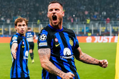 Gol Tunggal Arnautovic Bawa Inter Milan Tumbangkan Atletico Madrid