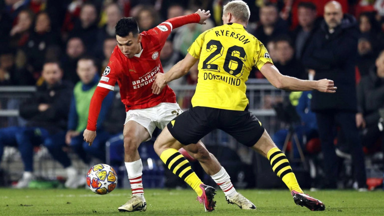 Laga PSV Eindhoven vs Borussia Dortmund Berakhir Tanpa Pemenang