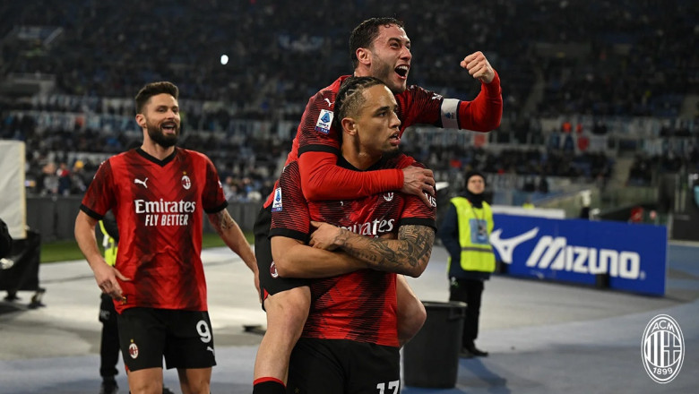 Tumbangkan Lazio di Olimpico, AC Milan Raih Poin Sempurna