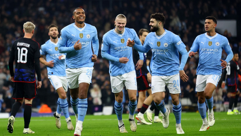 Bungkam FC Copenhagen 3-1, Manchester City Melenggang Mulus ke Babak 8 Besar