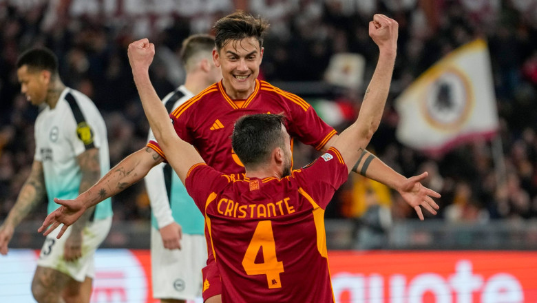 Gasak Brighton 4-0, Langkah AS Roma ke Babak 8 Besar Kian Terbuka