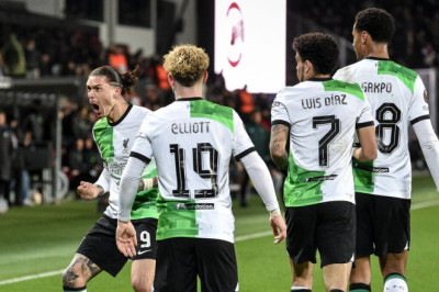 Tampil Fantastis, Liverpool Bungkam Tuan Rumah Sparta Praha 5-1