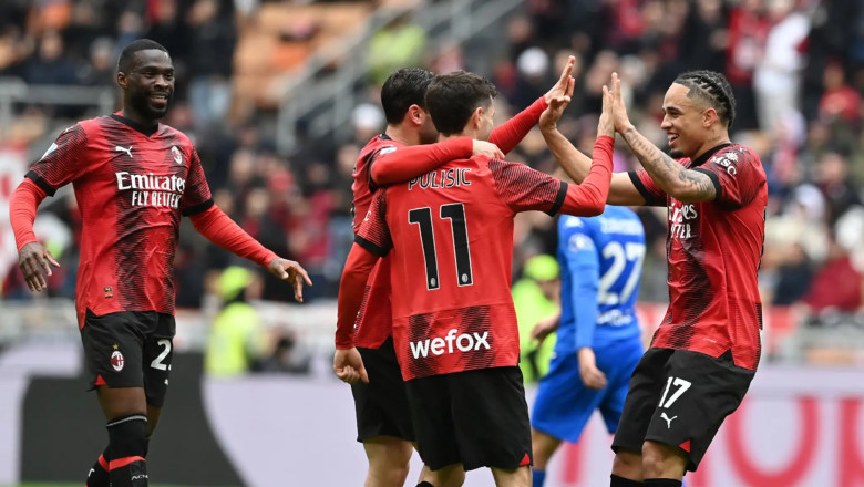 Menang Tipis 1-0 atas Empoli, AC Milan Naik ke Peringkat Dua Klasemen