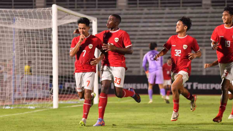 Dramatis! Timnas Indonesia U-20 Bermain Imbang 1-1 Melawan China U-20