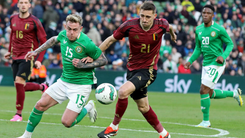 Republik Irlandia dan Belgia Bermain Imbang Tanpa Gol dalam Laga Persahabatan