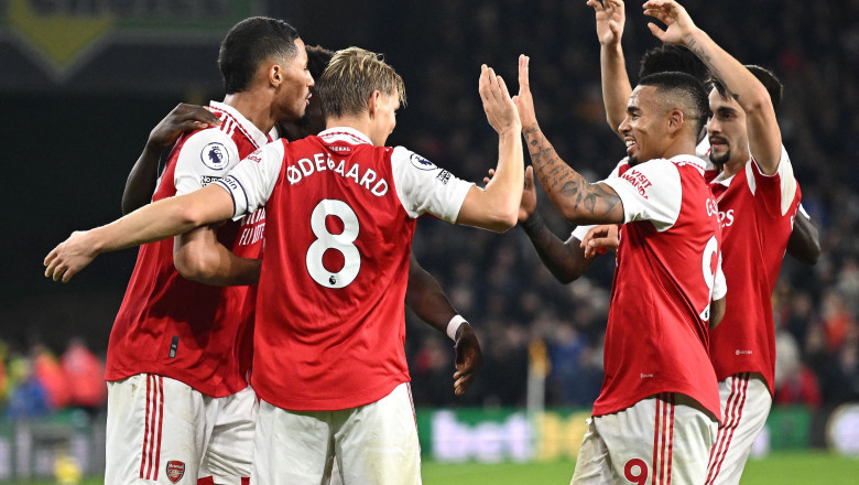 Arsenal Kembali ke Puncak Klasemen Setelah Menang 2-0 atas Wolverhampton