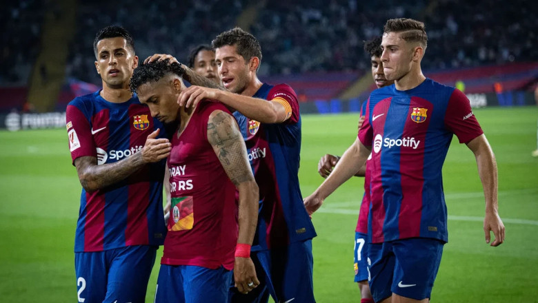 Tampil Gemilang, Barcelona Amankan Tiga Poin atas Real Sociedad