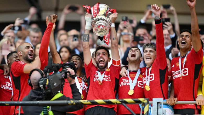 Manchester United Bungkam Manchester City 2-1 untuk Menjuarai Piala FA 2023/2024