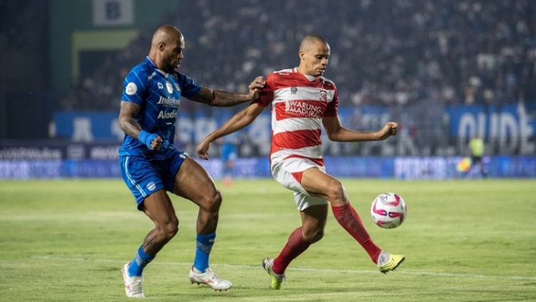 Persib Bandung Menuju Juara BRI Liga 1 2023/2024 Setelah Menghajar Madura United 3-0