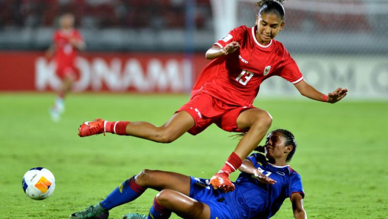 Timnas Putri Indonesia Menang Telak 5-1 atas Timnas Putri Singapura
