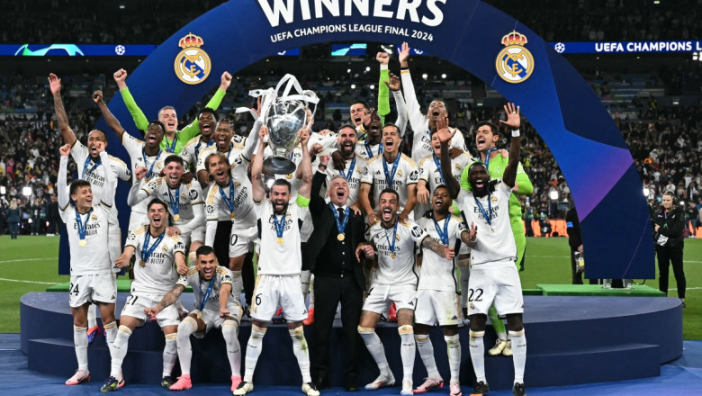Real Madrid Juara Liga Champions 2023/2024, Kalahkan Borussia Dortmund 2-0